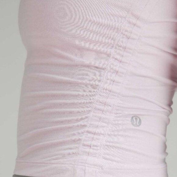 NWOT Lululemon License to Train Tight-Fit Tank Top Size 8 Pink Heathered - Picture 3 of 5